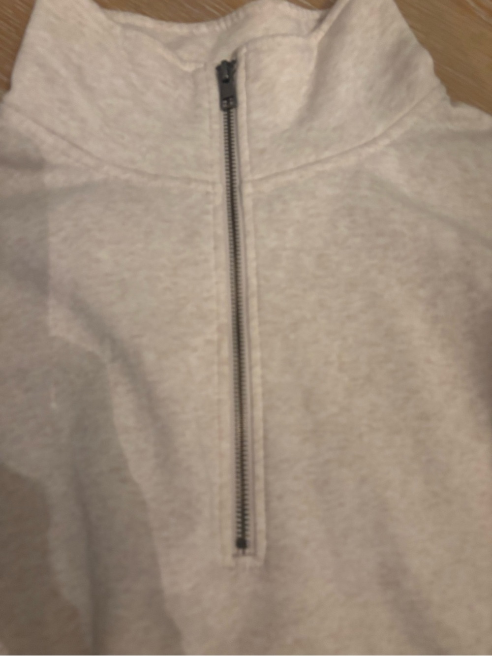Universal Thread Goods - XXL half zip cream sweatshirt - Picture 2 of 3